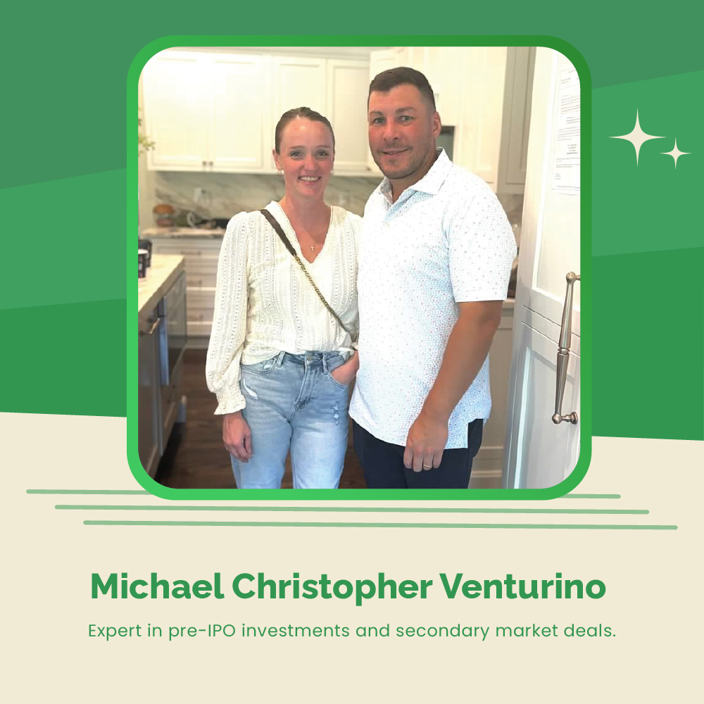 Headshots of Michael Christopher Venturino